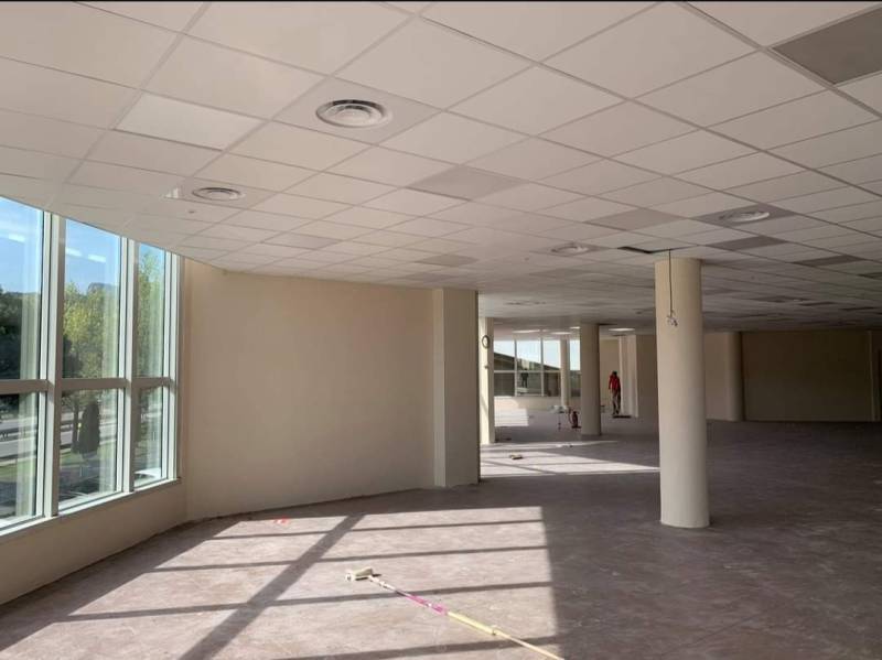 Rénovation de faux plafond suspendu d'un plateau de 750m2 à Nice